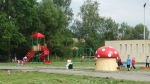 Okostábla és játszópark átadás 